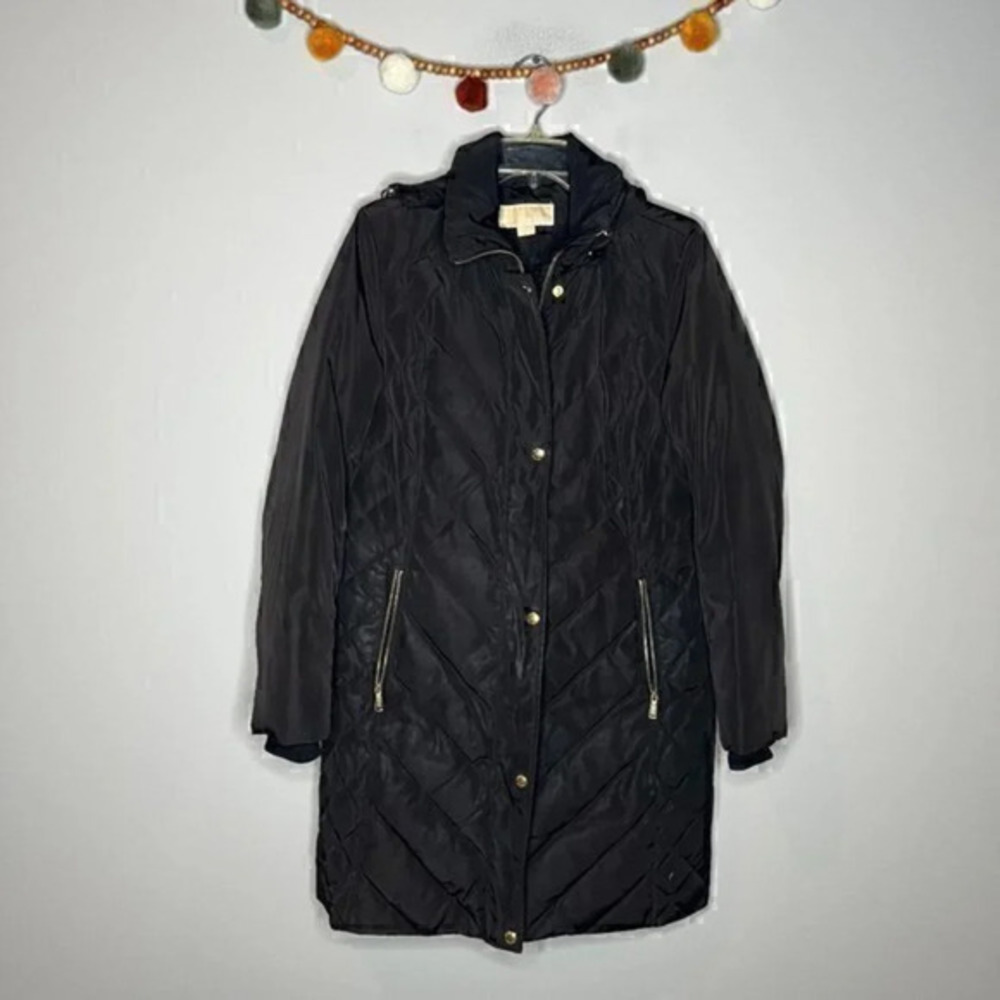 Michael Kors quilted down parka